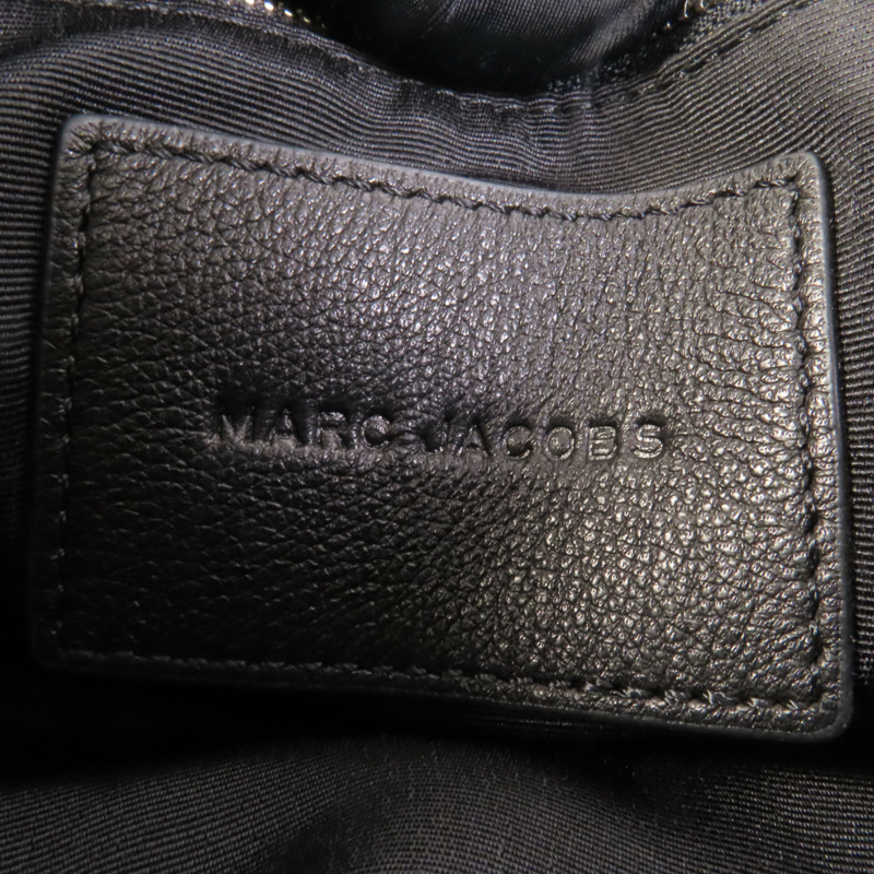 MARC JACOBS 牛皮皮革Chain Shoulder銀扣肩背袋-7