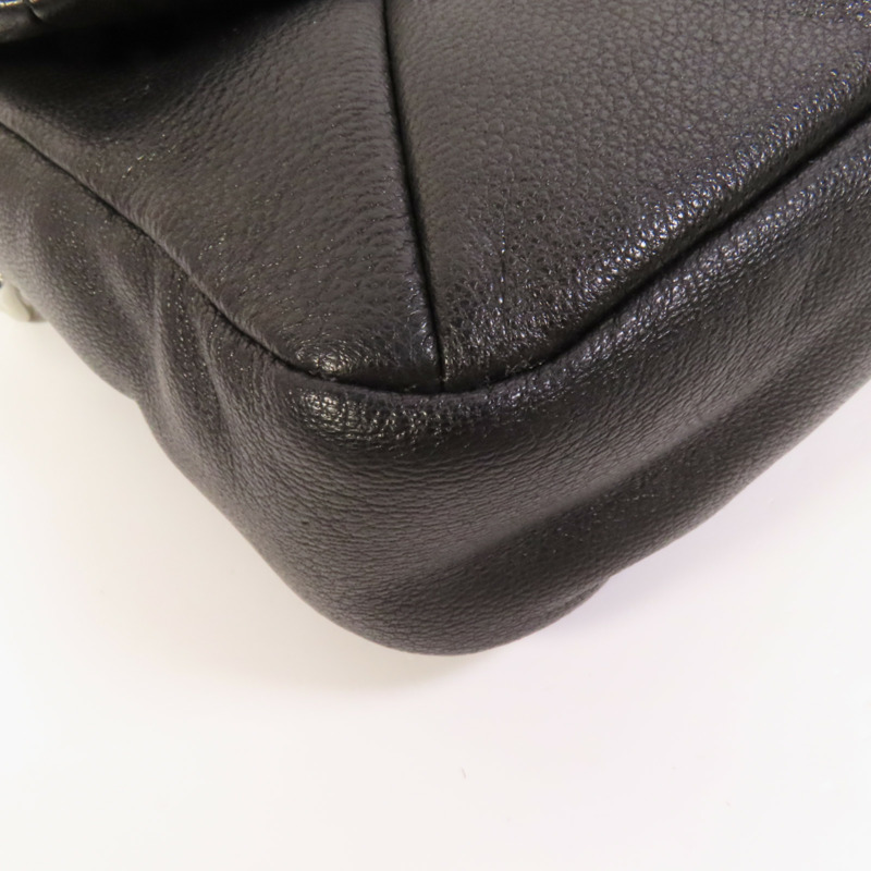 MARC JACOBS 牛皮皮革Chain Shoulder銀扣肩背袋-9