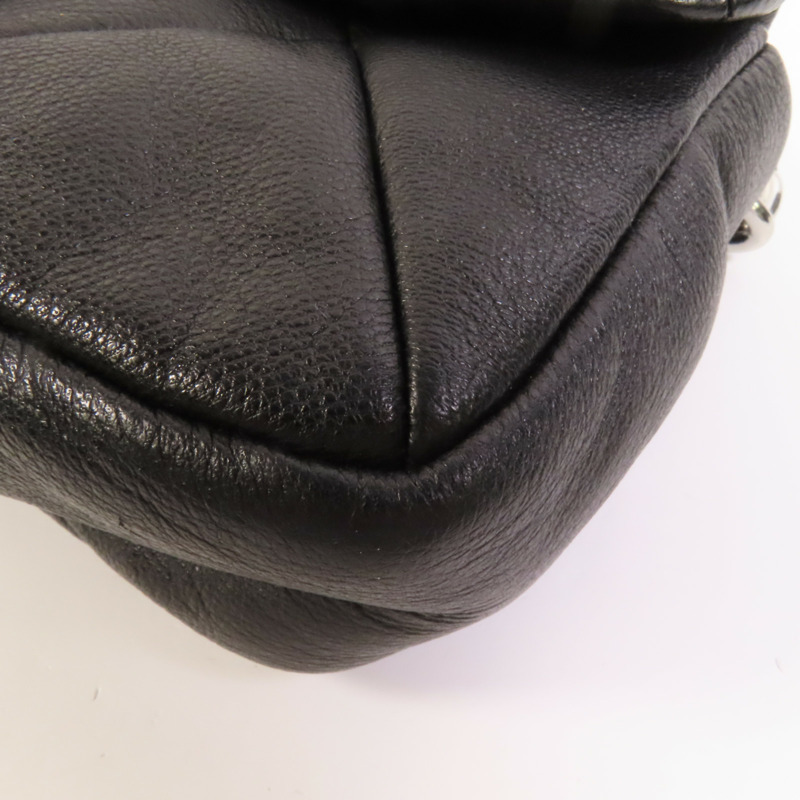 MARC JACOBS 牛皮皮革Chain Shoulder銀扣肩背袋-11