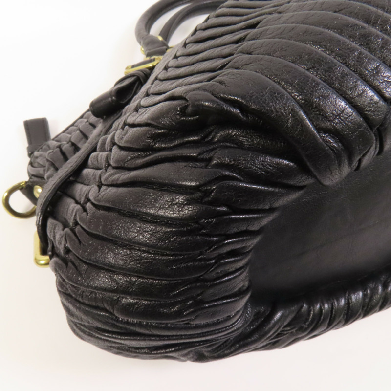 COACH 牛皮皮革2way Chain Shoulder Bag金扣手挽肩背兩用袋-11