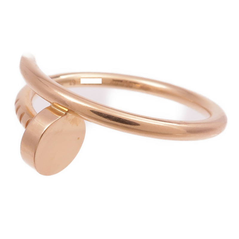 CARTIER 18K玫瑰金Juste Un Clou戒指Cartier#49/US#5.25-2