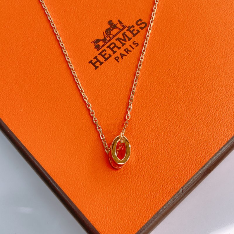 MS0485 Hermes 愛馬仕 迷你 H 雙色 項鍊 棕色拼黑色 金鏈 Mini Pop H Rocabar Necklace Galaxie x GHW-5