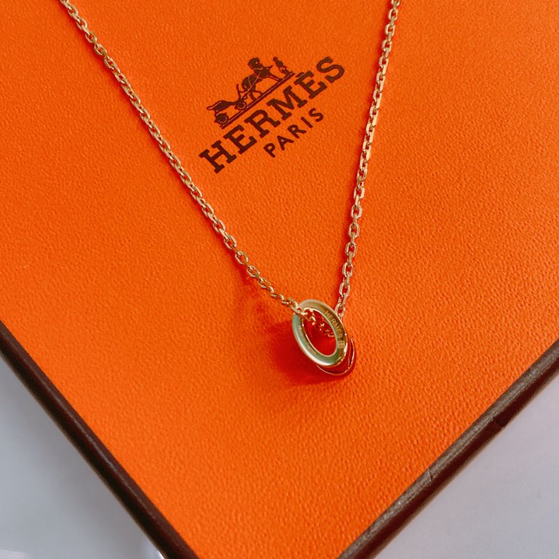 MS0485 Hermes 愛馬仕 迷你 H 雙色 項鍊 棕色拼黑色 金鏈 Mini Pop H Rocabar Necklace Galaxie x GHW-6