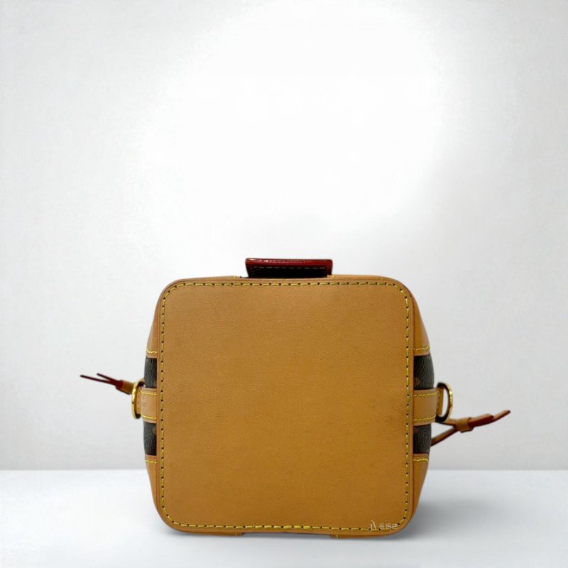 LV包包 原花牛奶盒束口noe小水桶包/M57099-4