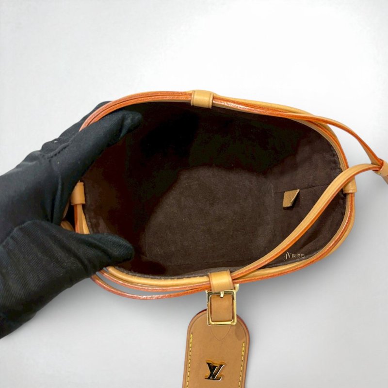 LV包包 原花牛奶盒束口noe小水桶包/M57099-5