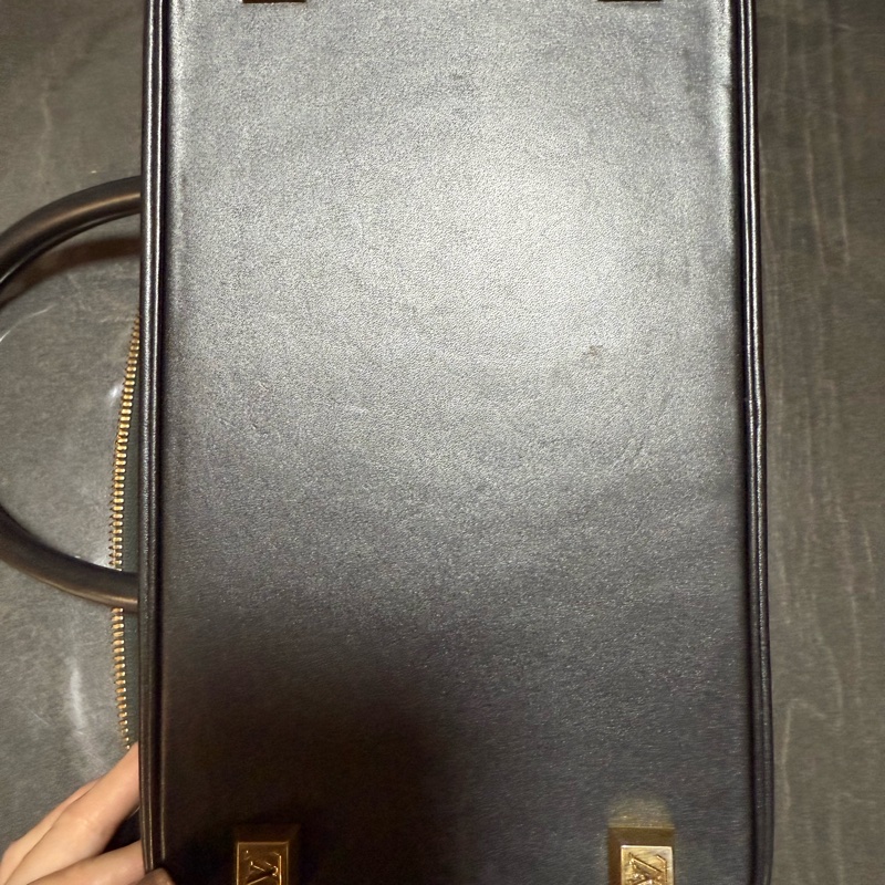 鐵灰色 牛皮 LOCK PM【LOUIS VUITTON LV 路易威登】-6