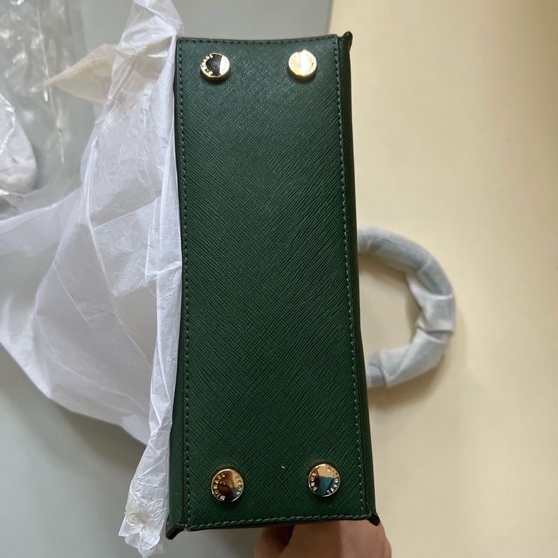 Micheal Kors 綠色手袋-11