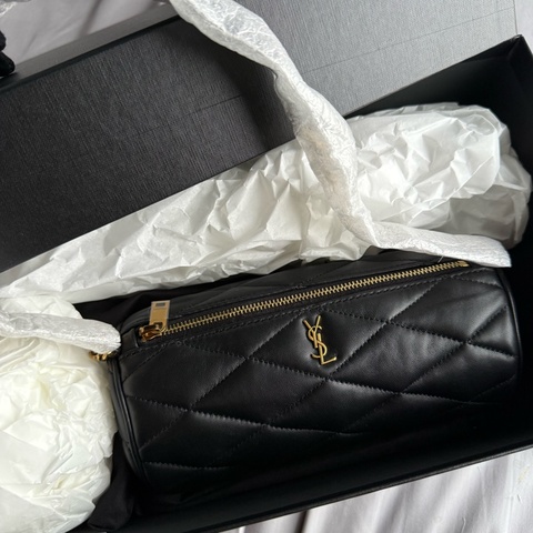 全新YSL Saint Laurent 圓筒鏈條包