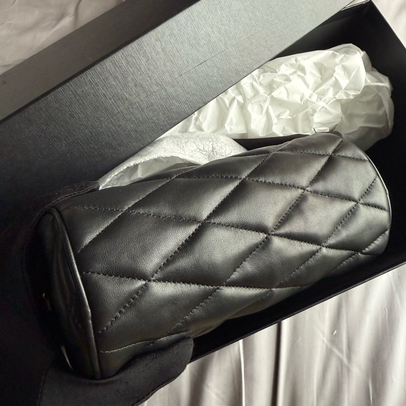 全新YSL Saint Laurent 圓筒鏈條包-1