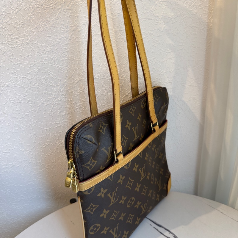 Lv 枕頭肩背包 絕版款-5