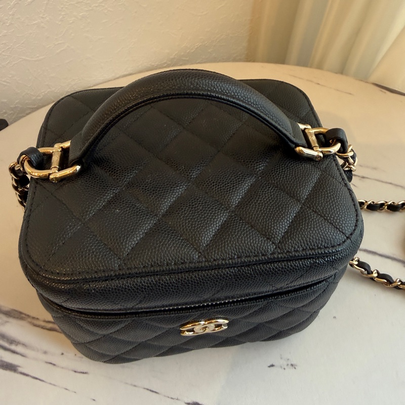 Chanel 荔枝化妝箱包😍😍😍-2