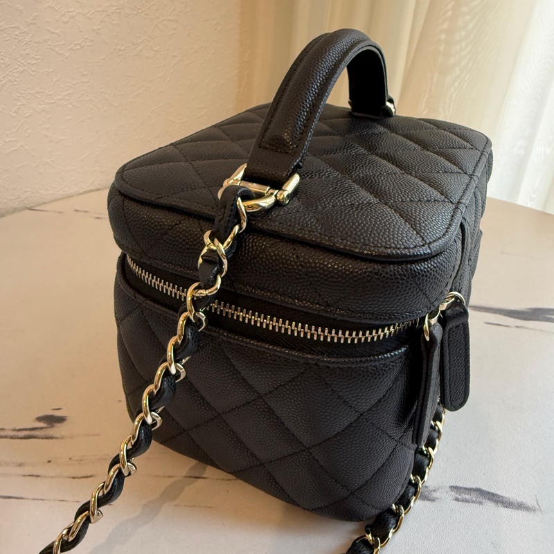 Chanel 荔枝化妝箱包😍😍😍-4