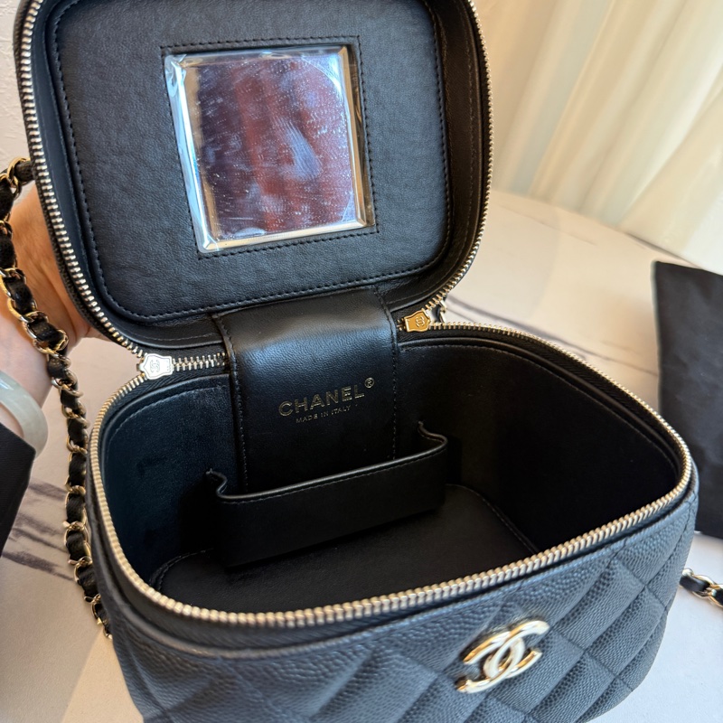 Chanel 荔枝化妝箱包😍😍😍-11
