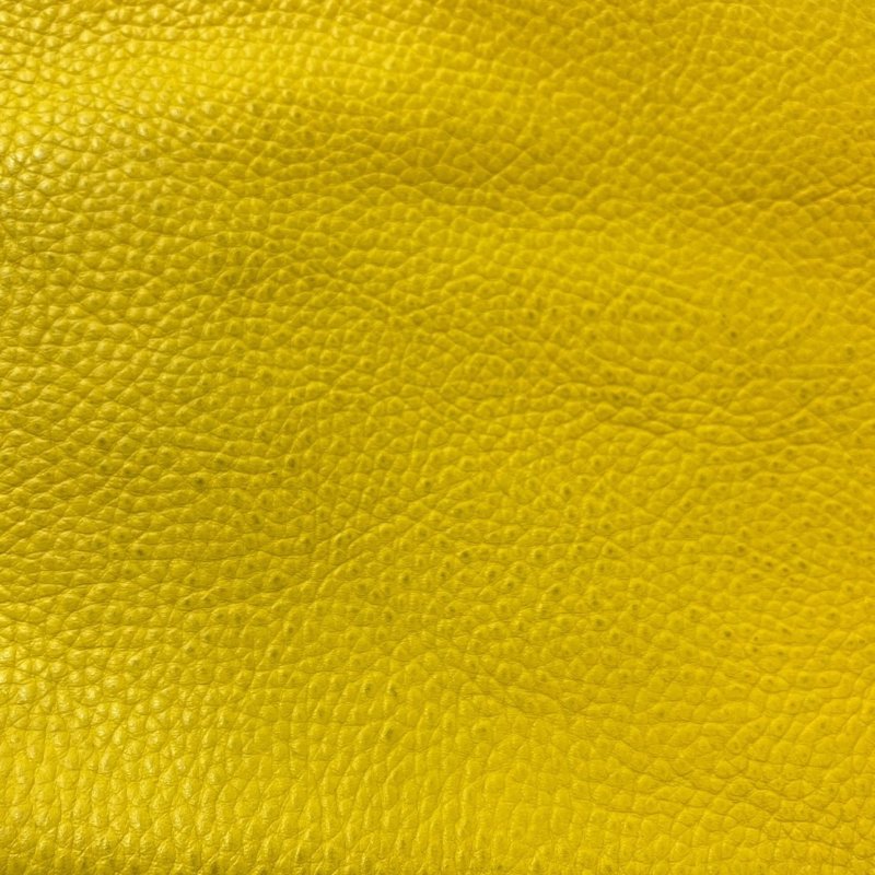 【美收精品】celine黃色冏臉手提包 4-862-14