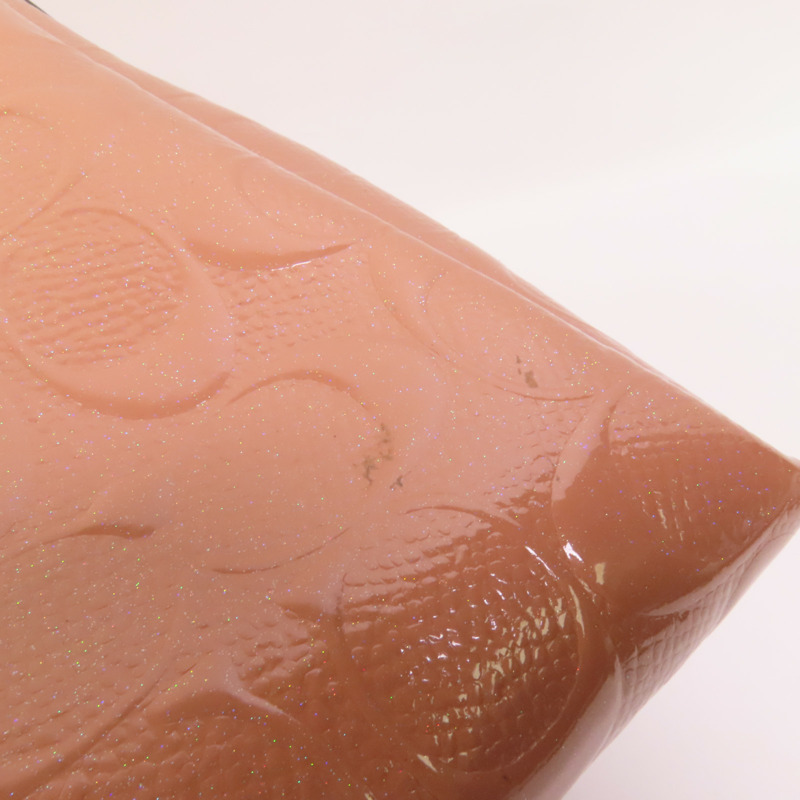 COACH 漆皮皮革2way Chain Shoulder Bag金扣手挽肩背兩用袋-15