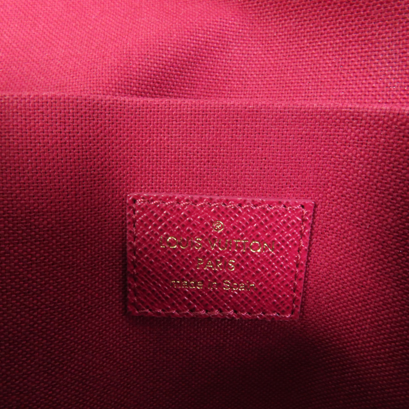LOUIS VUITTON Monogram Pochette Felicie金扣鏈帶肩背袋-8