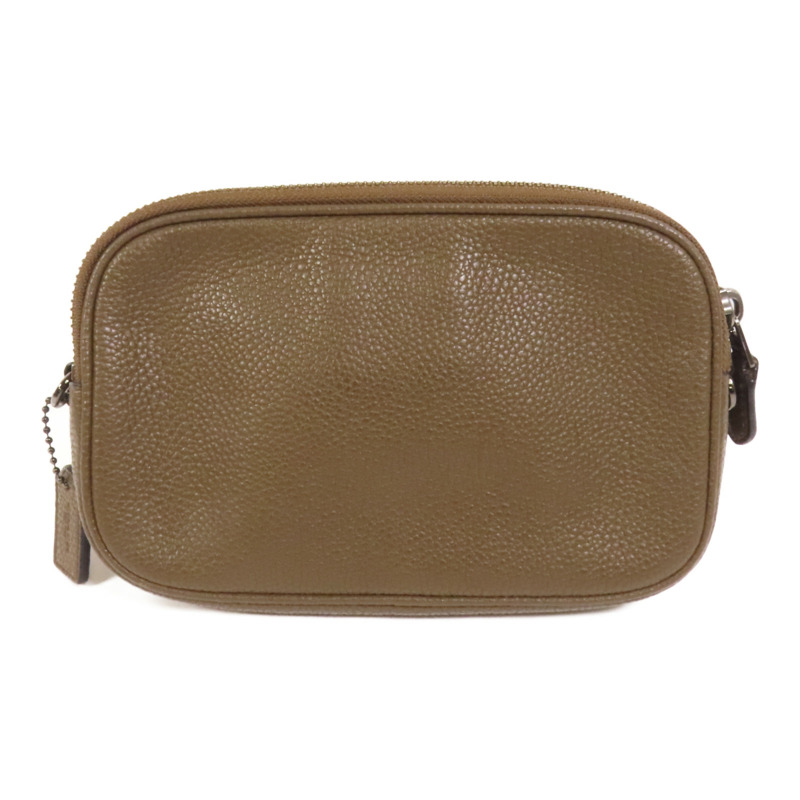 COACH 牛皮皮革Shoulder Bag肩背袋-1