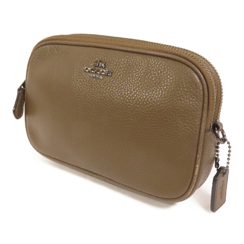 COACH 牛皮皮革Shoulder Bag肩背袋-2