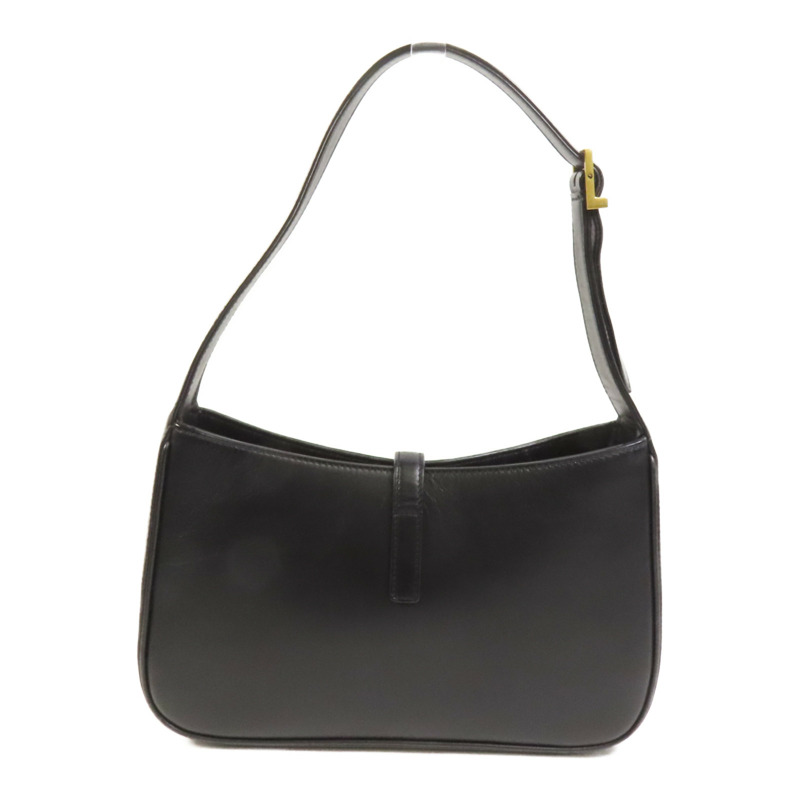 SAINT LAURENT 牛皮皮革Le 5 a 7 Hobo金扣肩背袋-1