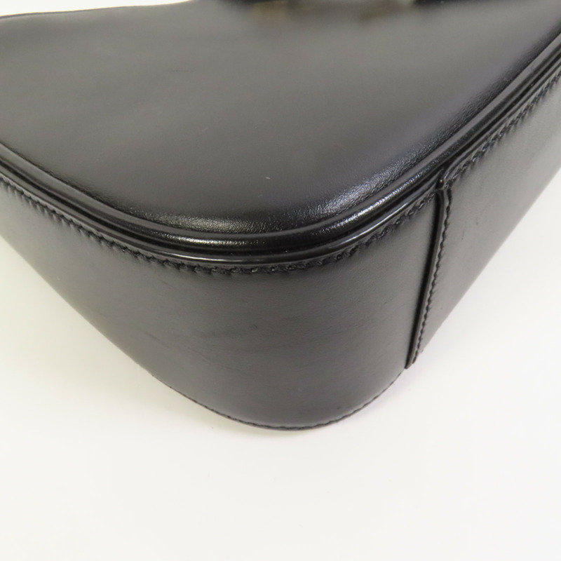 SAINT LAURENT 牛皮皮革Le 5 a 7 Hobo金扣肩背袋-12