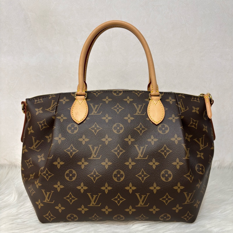 LV M48814 原花字紋老花 拉鍊 手提包肩背包斜背包側背包兩用包水餃包元寶包-4