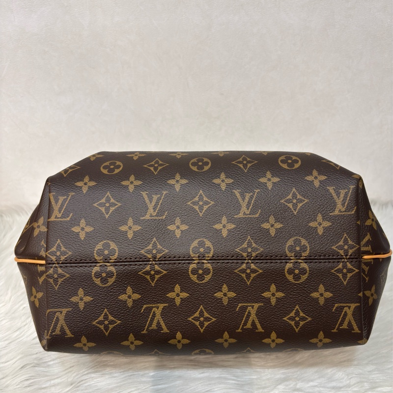 LV M48814 原花字紋老花 拉鍊 手提包肩背包斜背包側背包兩用包水餃包元寶包-29