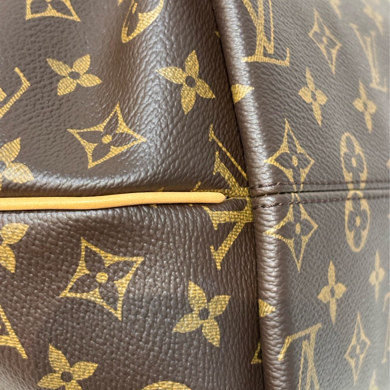 LV M48814 原花字紋老花 拉鍊 手提包肩背包斜背包側背包兩用包水餃包元寶包-31