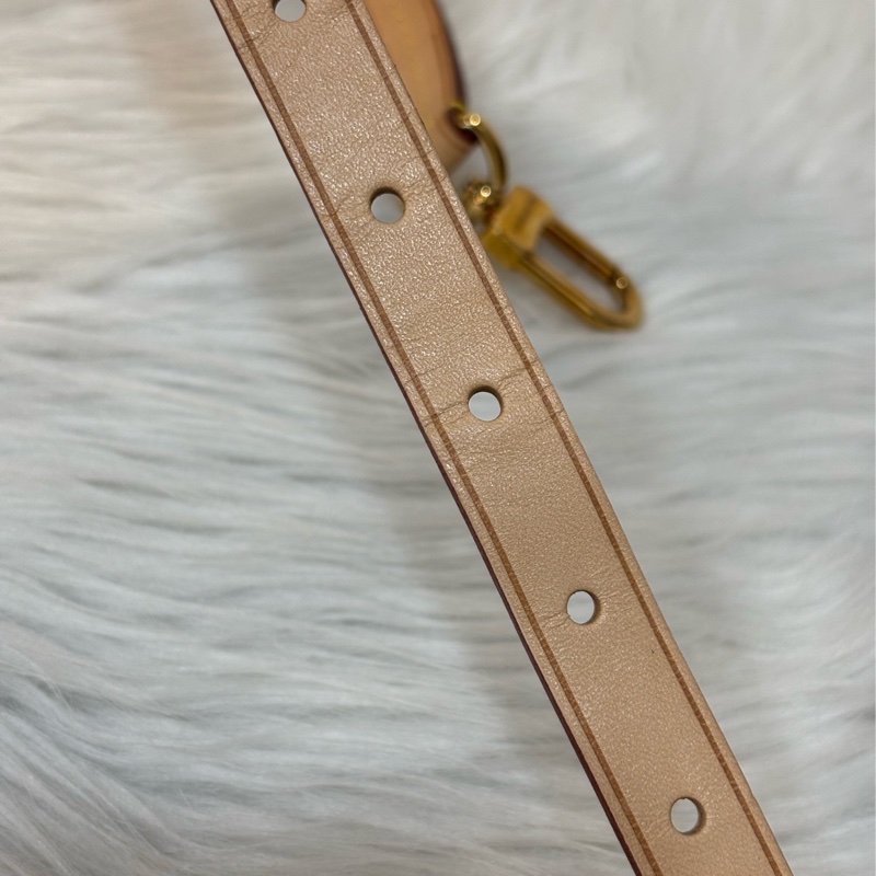 LV M48814 原花字紋老花 拉鍊 手提包肩背包斜背包側背包兩用包水餃包元寶包-47