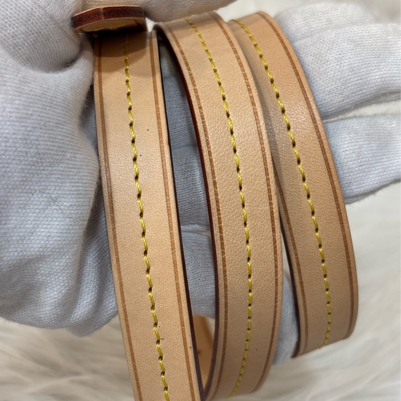 LV M48814 原花字紋老花 拉鍊 手提包肩背包斜背包側背包兩用包水餃包元寶包-52