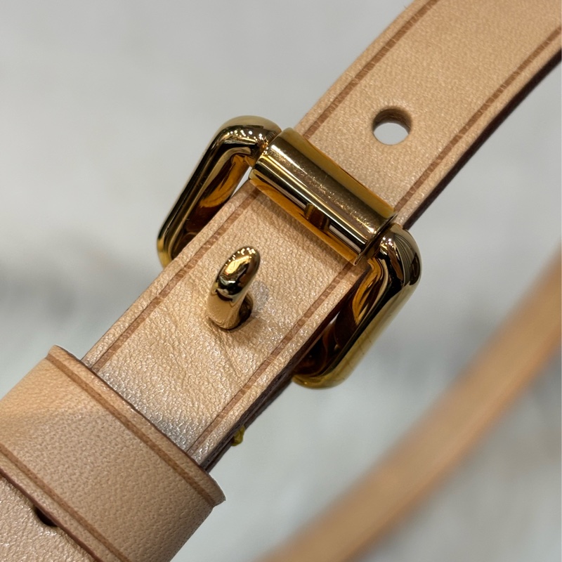 LV M48814 原花字紋老花 拉鍊 手提包肩背包斜背包側背包兩用包水餃包元寶包-53