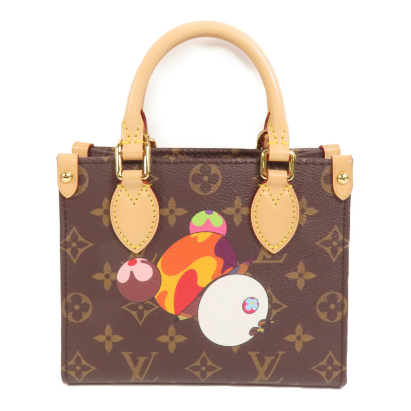 LOUIS VUITTON Monogram LV x TM On The Go BB金扣手挽肩背兩用袋-1