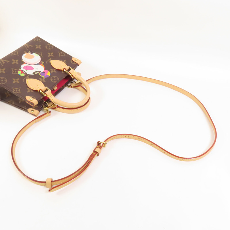 LOUIS VUITTON Monogram LV x TM On The Go BB金扣手挽肩背兩用袋-4
