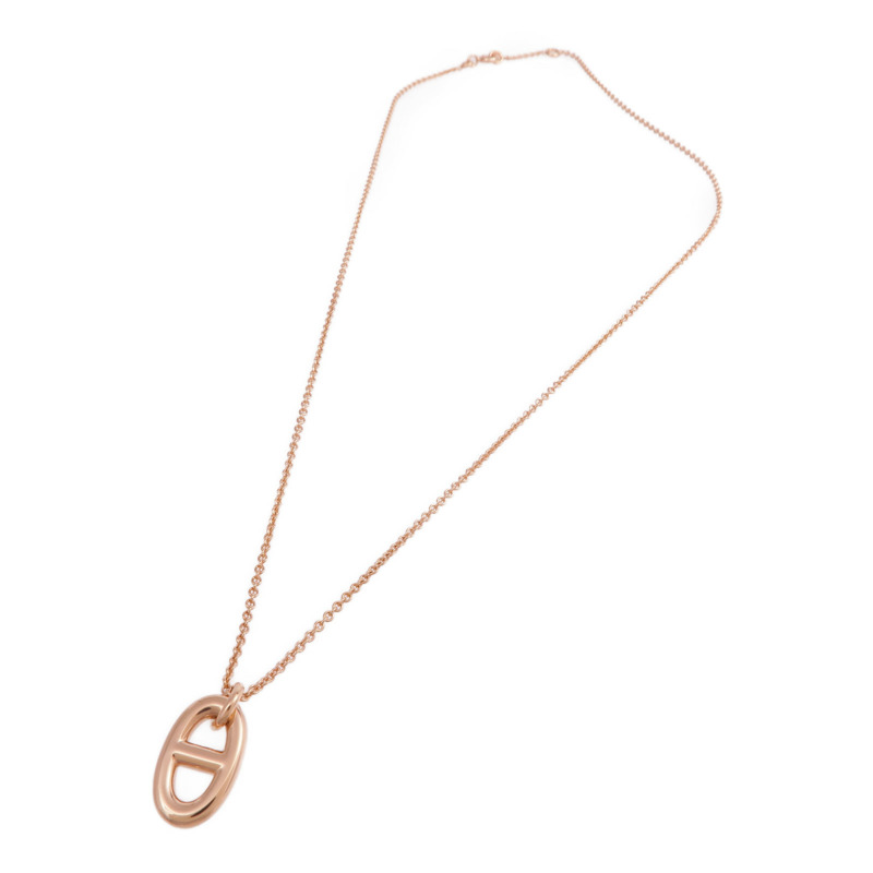 HERMES 18K玫瑰金Farandole Pendant項鍊-3