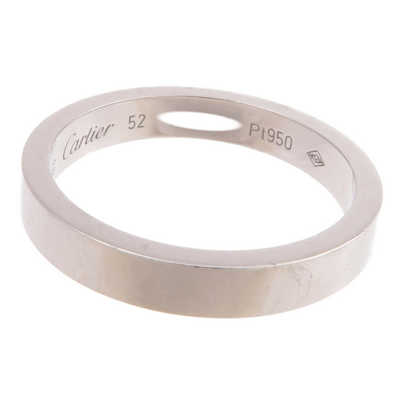CARTIER PT950鉑金Love Wedding Ring戒指Cartier#52/US#6-5