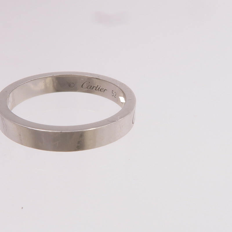 CARTIER PT950鉑金Love Wedding Ring戒指Cartier#52/US#6-9