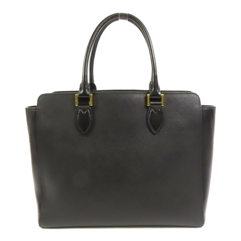 PRADA 牛皮皮革Shoulder Bag金扣手挽肩背兩用袋-1