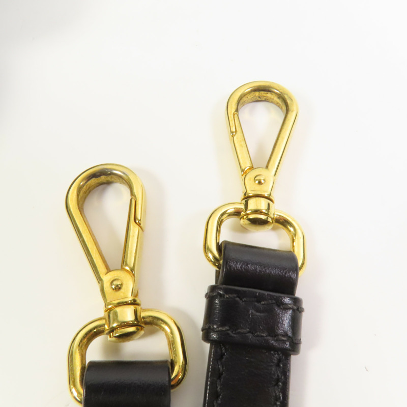 PRADA 牛皮皮革Shoulder Bag金扣手挽肩背兩用袋-6