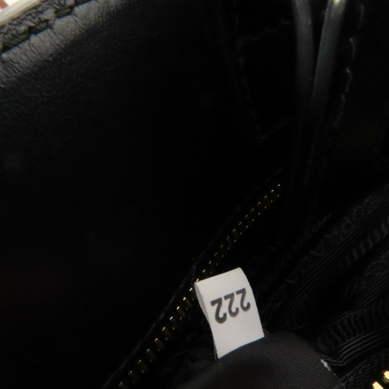 PRADA 牛皮皮革Shoulder Bag金扣手挽肩背兩用袋-11