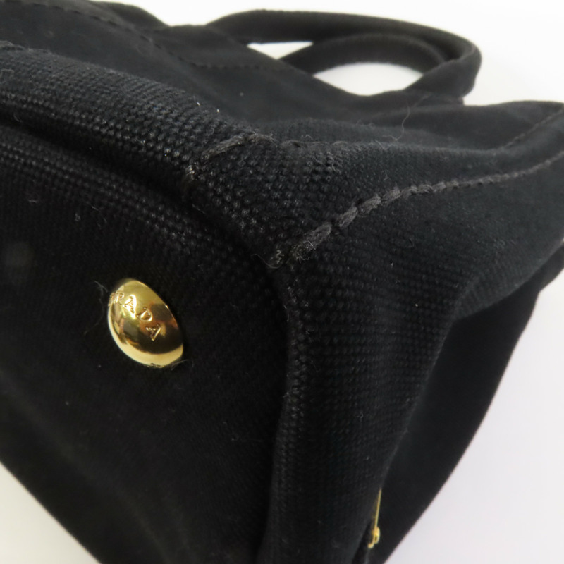 PRADA 帆布2 Way Shoulder Bag金扣手挽肩背兩用袋-13