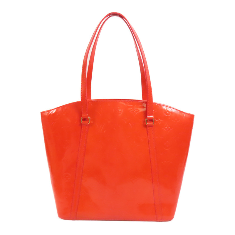 LOUIS VUITTON Monogram Vernis Avalon GM金扣手挽-1