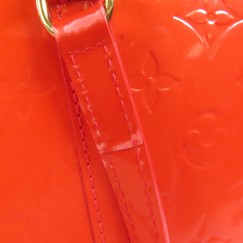 LOUIS VUITTON Monogram Vernis Avalon GM金扣手挽-14