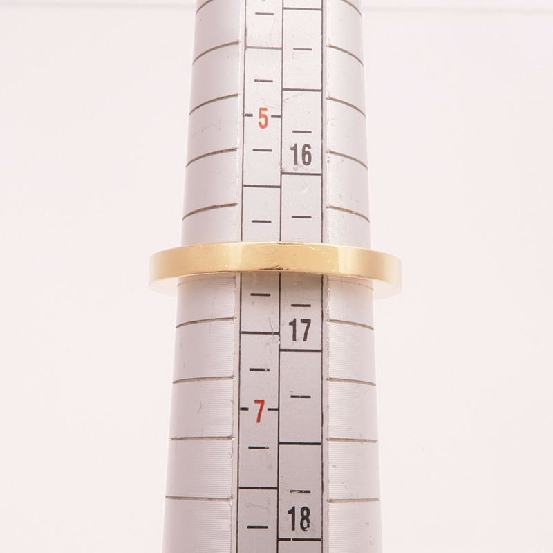 TIFFANY&CO 18K玫瑰金T Wire Ring戒指US#6-5