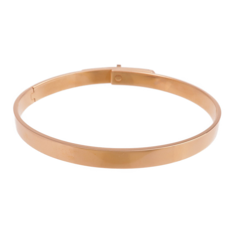 HERMES 18K玫瑰金Kelly Diamond Bracelet鑽石手鐲-2