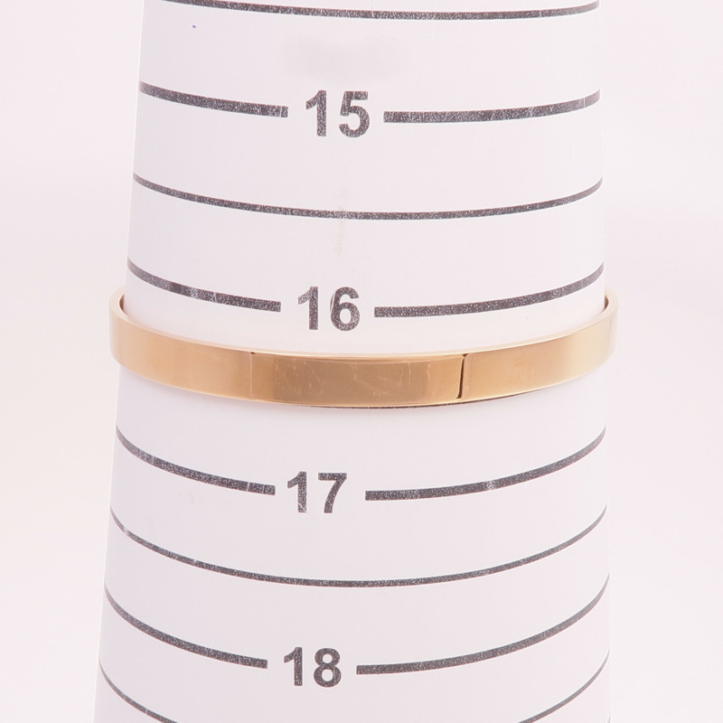 HERMES 18K玫瑰金Kelly Diamond Bracelet鑽石手鐲-10