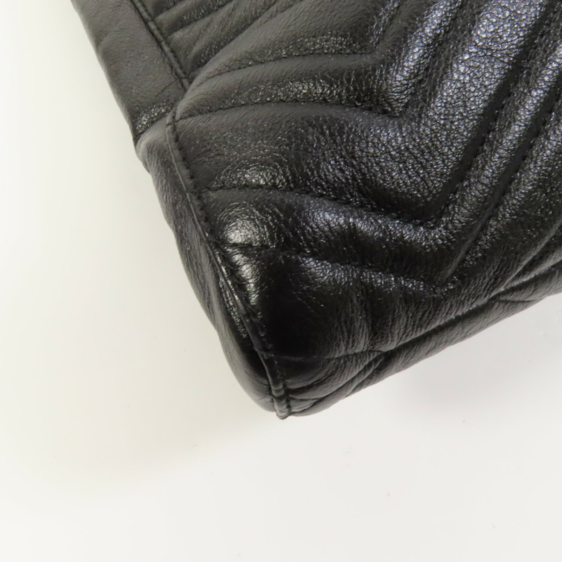 GUCCI 牛皮皮革GG Marmont Tote Bag金扣鏈帶手挽袋-13