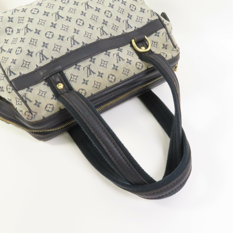LOUIS VUITTON Monogram Mini Josephine PM金扣手挽袋-4