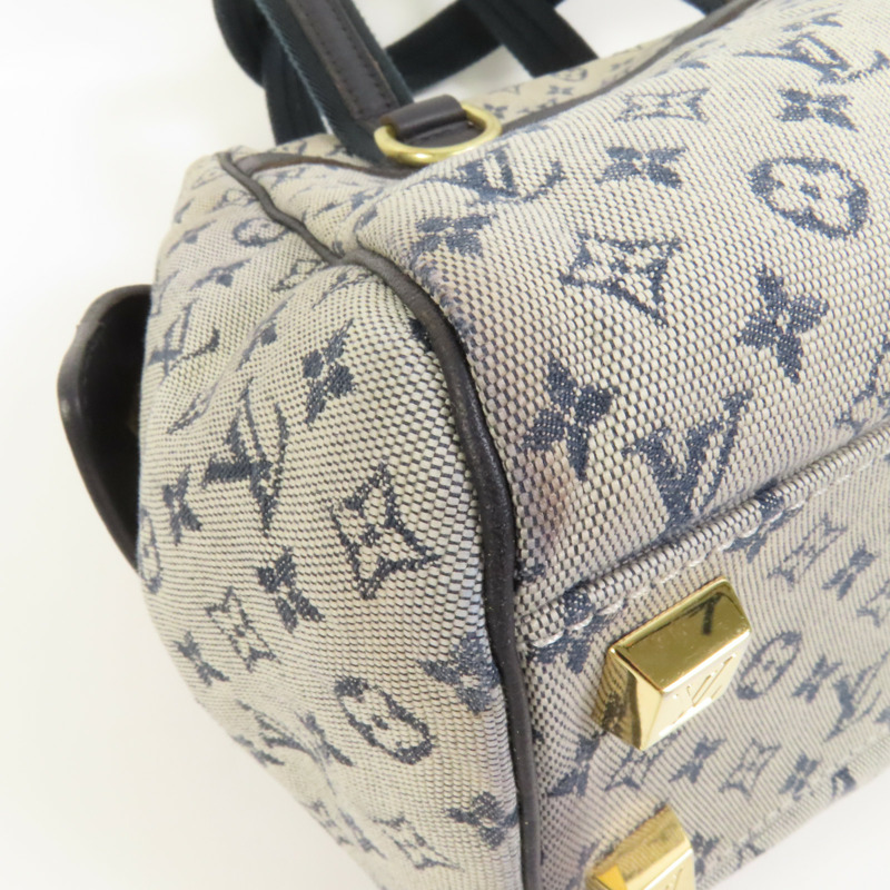 LOUIS VUITTON Monogram Mini Josephine PM金扣手挽袋-10