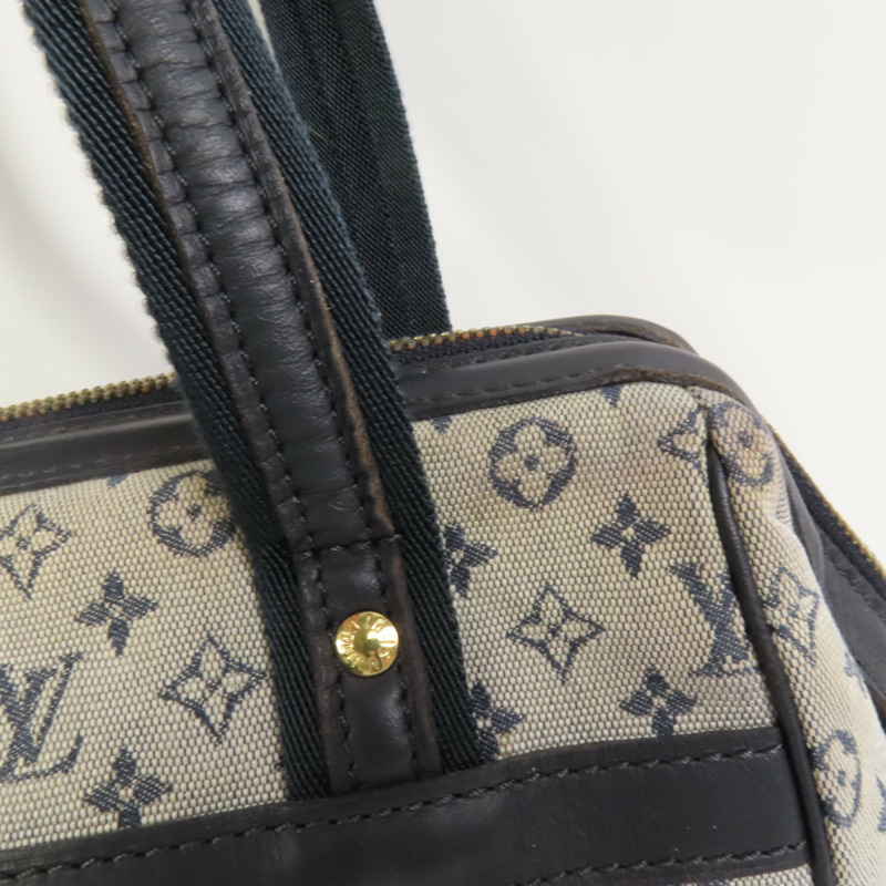 LOUIS VUITTON Monogram Mini Josephine PM金扣手挽袋-14