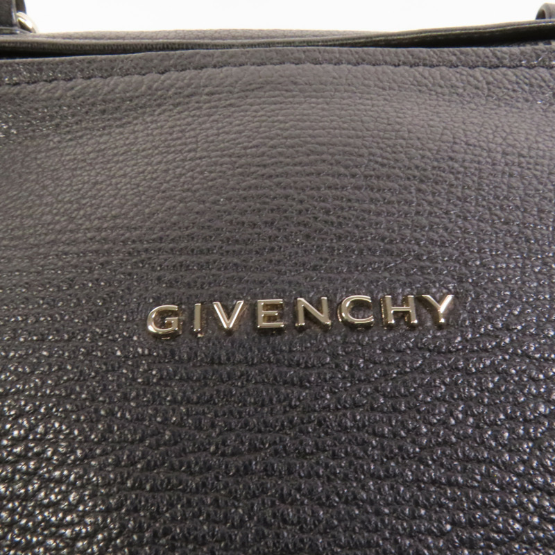 GIVENCHY 牛皮皮革Pandora Small銀扣手挽肩背兩用袋-6