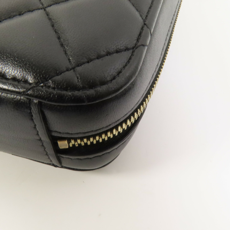 CHANEL 羊皮皮革Shoulder Bag金扣鏈帶肩背袋-13